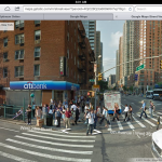 نمای خیابان در گوگل ارث